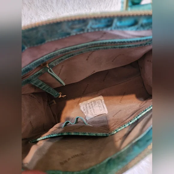 Brahmin Anywhere Convertible Satchel Glass Glossy - Picture 13 of 13